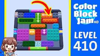 Solution du Niveau 410 de Color Block Jam