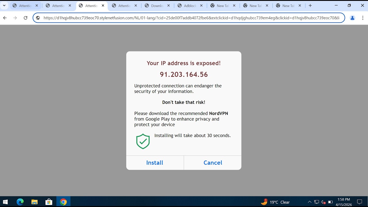 Stylenetfusion.com online scam removal guide.