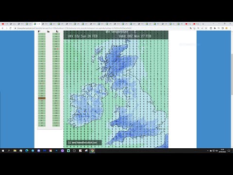 UK Weather Forecast: Another Chilly And Mostly Dry Day (Monday 27th February 2023)