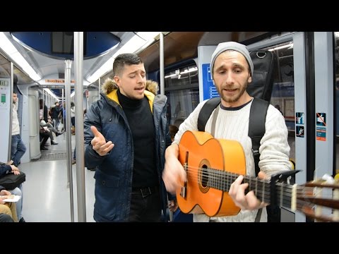 La quiero a morir - Jonatan Blanco y Tony Martín (Metro de Madrid)