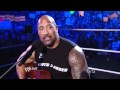 WWE Raw The Rock Concert VS John Cena Rap 3 ...