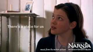 Carrie Underwood - There&#39;s A Place For Us (Lyrics) Narnia