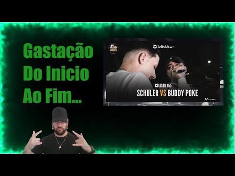 SemVidaSavy Reação - SCHULER X BUDDY POKE - BATALHA DO COLISEU - EDIÇÃO 155
