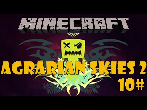 Minecraft [HQM] - Agrarian skies 2 - PT-BR - Ataque das vacas loucas!