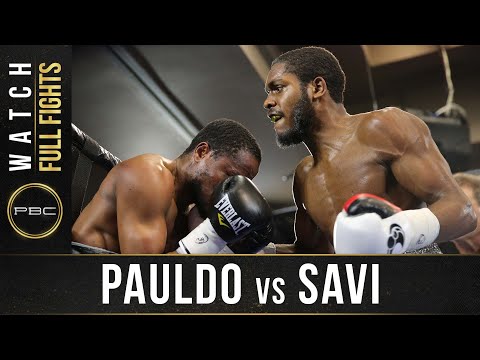 Pauldo vs Savi FULL FIGHT: March 14, 2017 | PBC on FS1