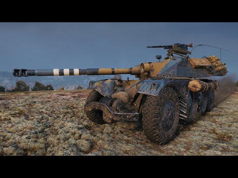 EBR 105 - 10 Kills - 1 vs 4 - 8,1K Damage - World of Tanks