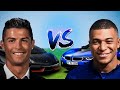 RONALDO vs MBAPPE CAR COLLECTION (2023)