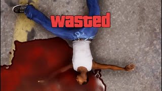 GTA San Andreas Definitive Edition Funny Wasted Co