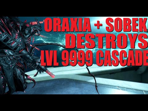 [WARFRAME] LVL 9999 ORAXIA CASCADE Sobek Build / Synergy  / Strategy | Tennocon 2025