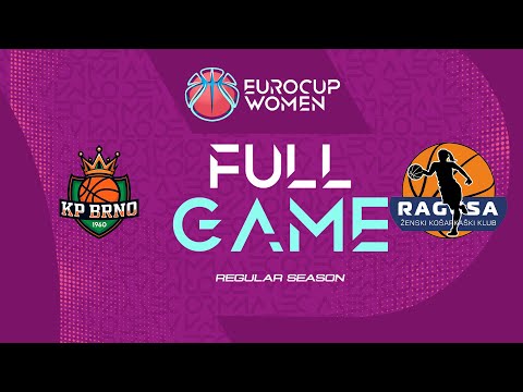 Regular Season | KP Brno v ZKK Ragusa | Full Basketball Game |  EuroCup Women 2025-26