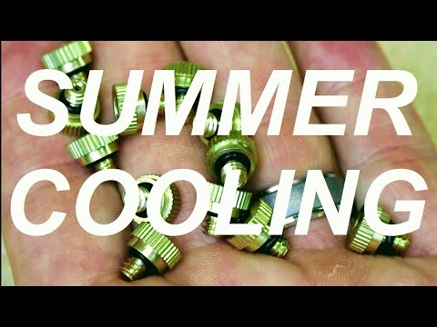 DIY Water Mist System for Summer - PVC Pipe Project