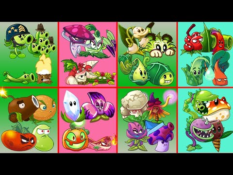 08 Team Plants Vs Team NOOB PRO HACKER GOD Zombie - Who Will Win? -PvZ 2 Challenge