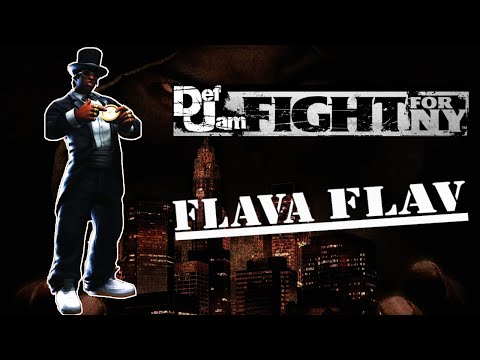 Def Jam FFNY: Character Showcase - Flava Flav