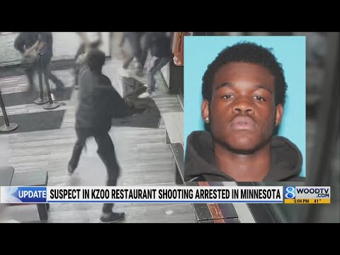 Kalamazoo restaurant shooting suspect arrested in Minnesota, police say