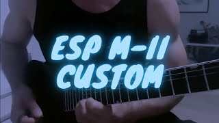 Video thumbnail for Shredding With The ESP M-II Custom by Otso Kirvelä