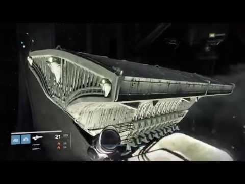 Destiny: King's Fall Raid - Portico Jumping Puzzle - Disappearing Tomb Ships (Hunter Triple Jump)