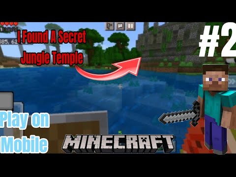 Gamerz Land - 😱I Found A Secret Jungle Temple?? 😎 Minecraft Gameplay #2 ||Gamerz Land|| #minecraft#minecraftshorts