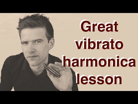 How to Get a Great Vibrato on Harmonica (Warning: Contains hairy belly)