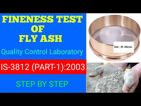 Fly Ash Testing Service