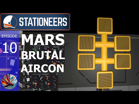Mars BRUTAL - Air con Setup [Stationeers Mars Season 2 (E-010)]