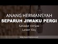 Anang Hermansyah - Separuh Jiwaku Pergi (Lower Key) Lagu Karaoke Dan Lirik