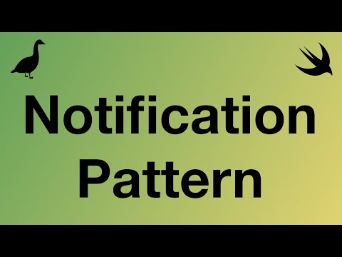 Swift Tutorial: Notification Pattern (NotificationCenter.default.post()) and Observers