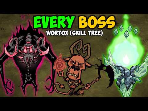 Speedrunning ALL Bosses as NEW Wortox! (New Record & Skill Tree)