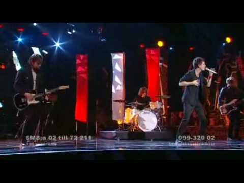 Melodifestivalen 2009: Lasse Lindh och Bandet - Jag ska slåss i dina kvarter!