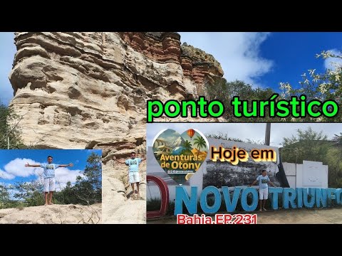 Conheça ponto turístico de Novo triunfo Bahia 