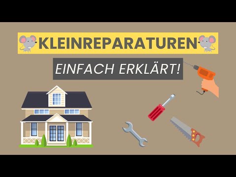 Kleinreparaturen im Mietvertrag - zahlt Vermieter oder Mieter?
