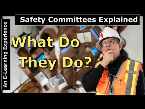 The duties of a health & safety committee -  explained