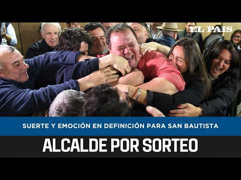 Alcalde por sorteo: el nuevo alcalde de San Bautista será Joaquín Farina tras empate y suerte