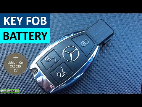 Mercedes Key Fob Battery Replacement - How to replace ...