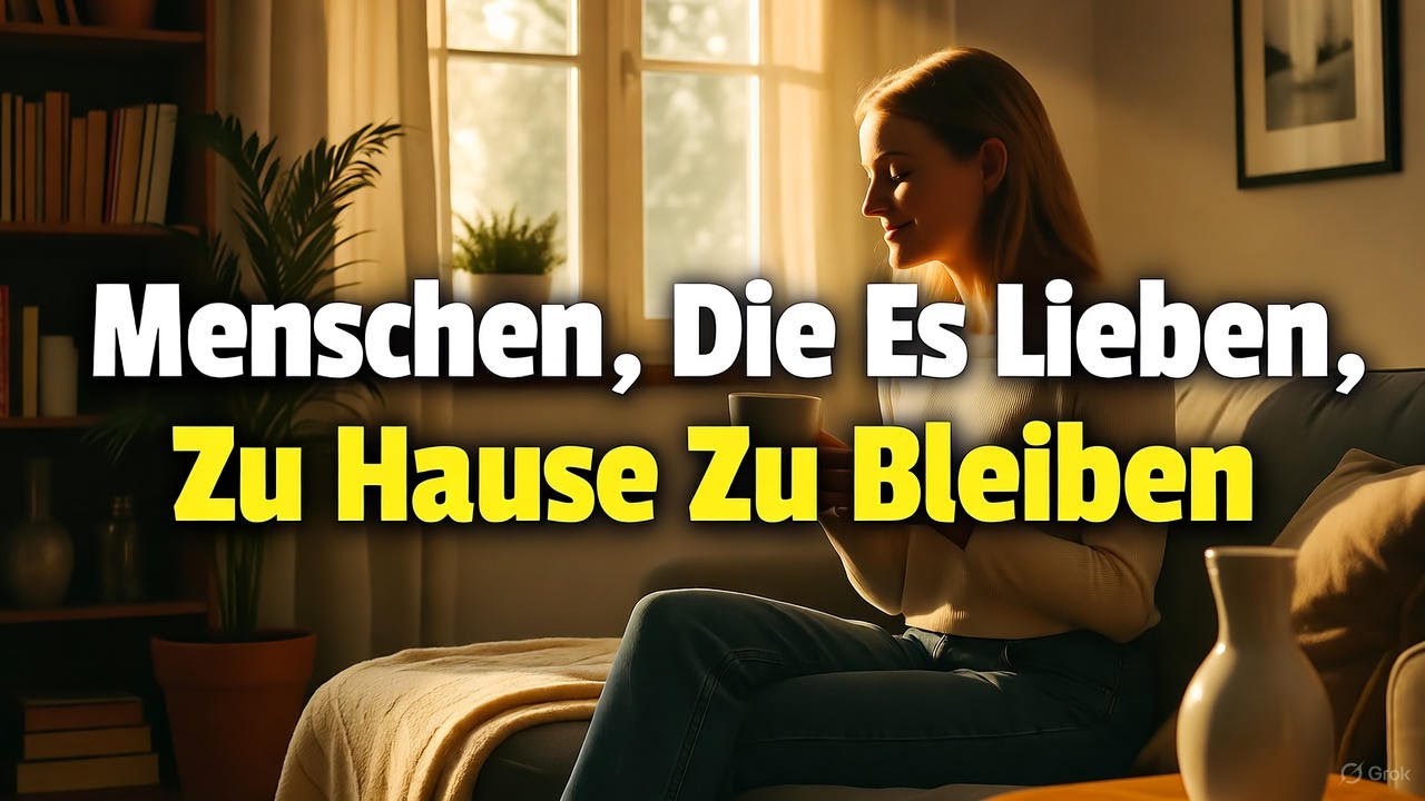 Psychologie von Menschen, die es lieben, zu Hause zu bleiben