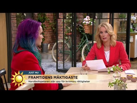 Jenny Strömstedt hotad av direktör "Jag googlade, vet vem han är" - Nyhetsmorgon (TV4)
