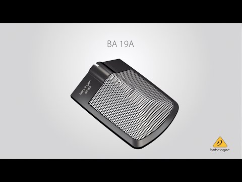 Демонстрация микрофона Behringer BA 19A