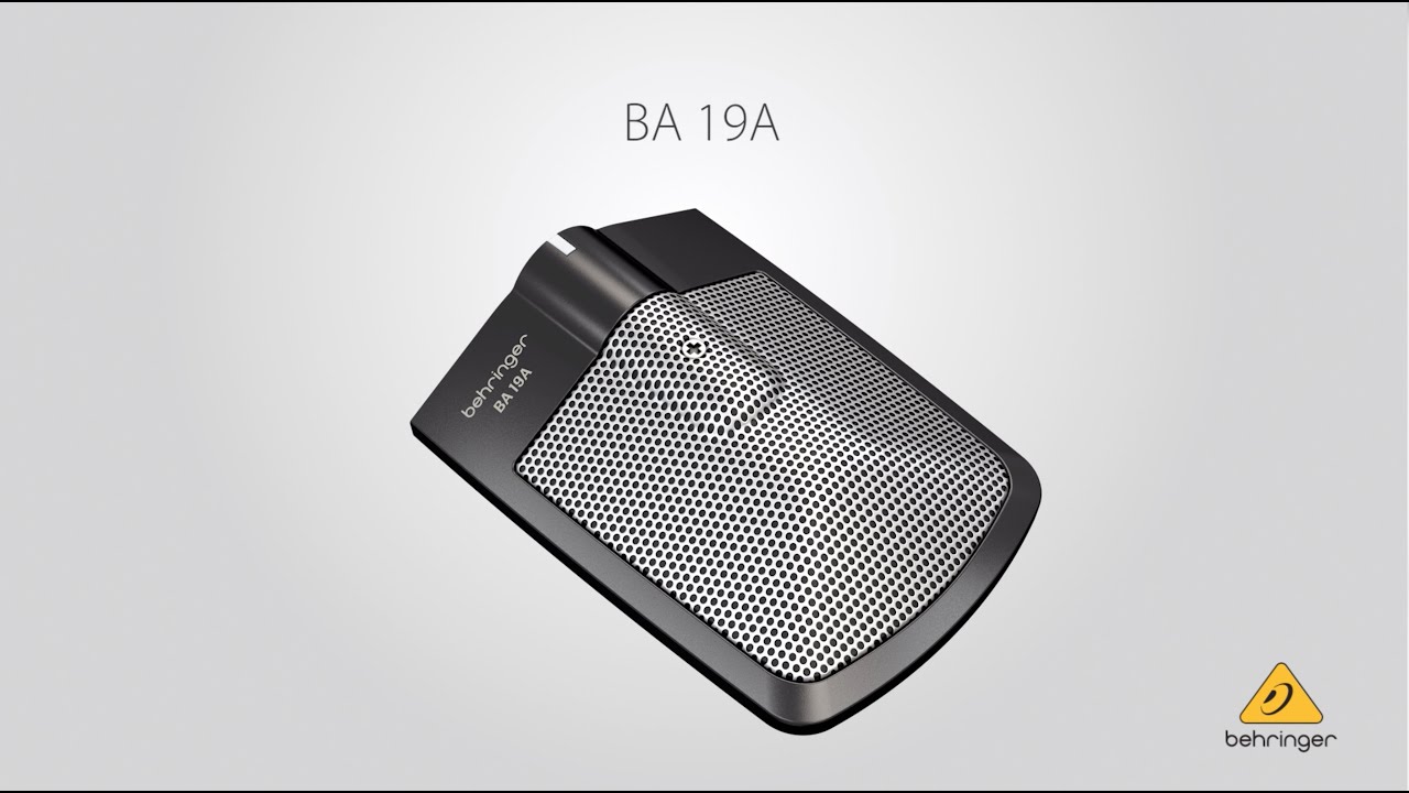Behringer BA19A Condenser Boundary Microphone