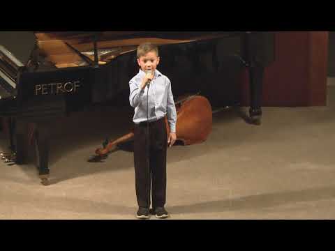 Jiří Trávníček zpěv - Koncert Ke dni vzniku samostatného čsl. státu ZUŠ Krnov