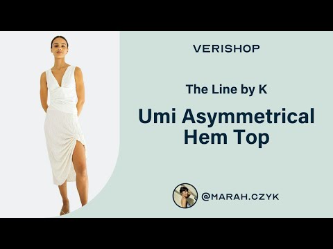 The Line by K Umi Asymmetrical Hem Top Review
