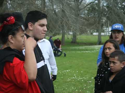 Hamuera remembrance & netball team convoy