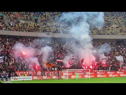 COREGRAFIA PELUZEI SUD - CSA STEAUA LA MECIUL CU DINAMO. MESAJ DIRECT: ”CEI CARE NU AU TRĂDAT”