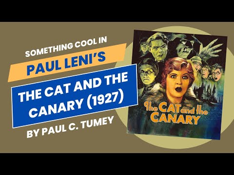 Incredible visual detail in THE CAT AND THE CANARY(1927) - Paul Leni's Horror Comedy classic