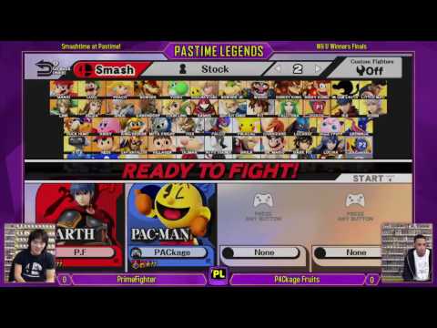 SaP Wii U 3/19/17 WF: PrimeFighter (Marth) vs PACkageFruits (Pac-Man)