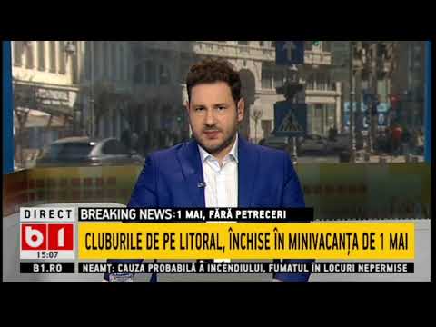 STIRI B1 ORA 15.00 DIN 11 APR 2021 - MAI SUNT DOAR 6 LOCURI LA ATI IN TOATA TARA