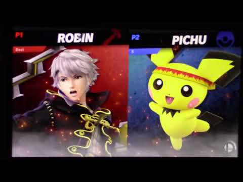 Deci (Robin) vs. Mumscookie (Pichu) - Pool B, Winners Round 4 - Tri-Town Throwdown 4