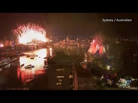SILVESTER: So begrüßt die Welt das Jahr 2019