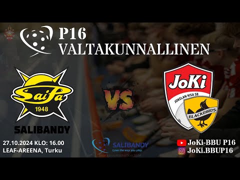 P16 Valtakunnallinen SaiPa - JoKi/Blackbirds 27.10.2024