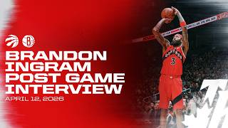 Brandon Ingram | Post Game vs Nets | April 12, 2026