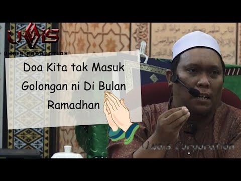 Doa Agar Kita Tak Masuk Golongan Ini | Ustaz Auni Mohamed