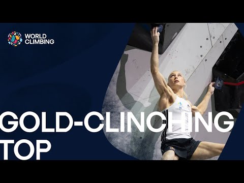 Janja Garnbret sichert sich ihren ZWEITEN TITEL in Seoul 2025! 🥇